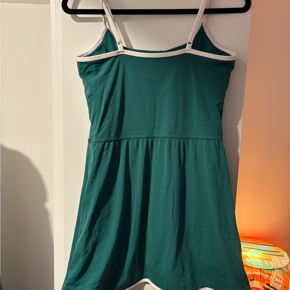 All in Motion Green Mini Dress Skort Adjustable Straps 🎾🎾 - Picture 3 of 7
